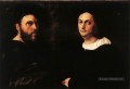 Double Portrait Renaissance Raphaël